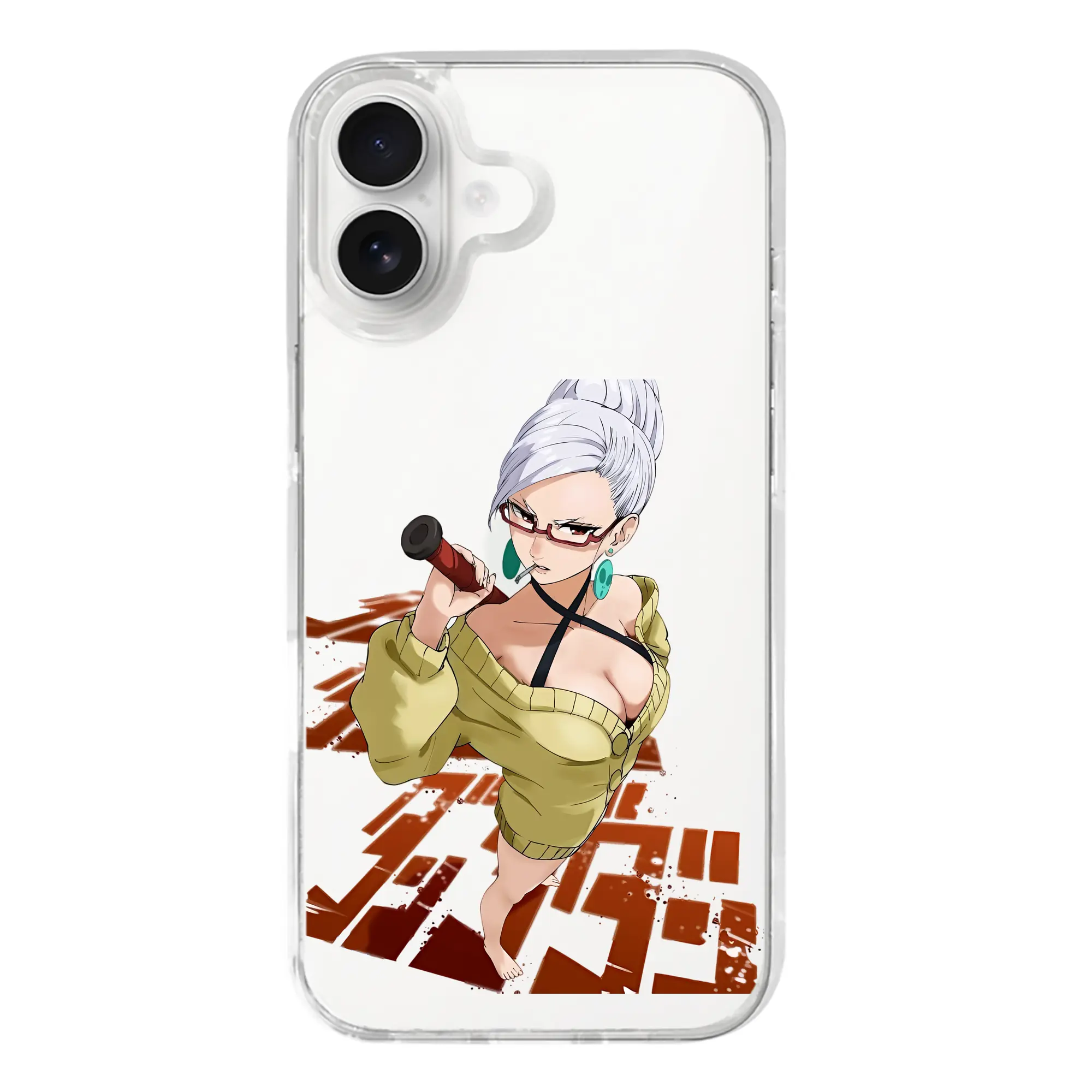 ダンダダン グッズ,綾瀬星子 - iPhone 17シリーズ 透明スマホケース – 薄型・耐衝撃・精密フィット保護カバー